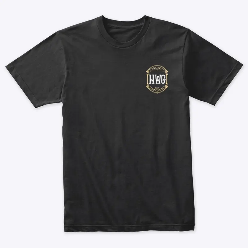 HalfWit Garage-Traditional Logo Tee